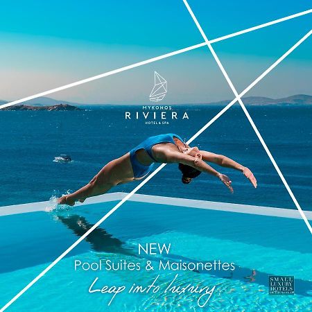 Mykonos Riviera Hotel & Spa, A Member Of Small Luxury Hotels Of The World Tourlos Eksteriør bilde