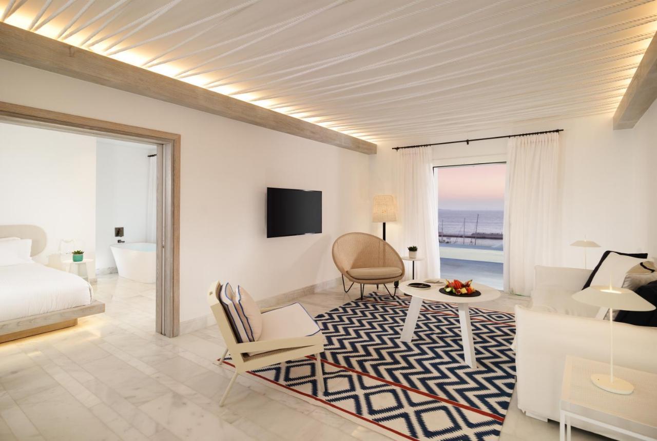 Mykonos Riviera Hotel & Spa, A Member Of Small Luxury Hotels Of The World Tourlos Eksteriør bilde