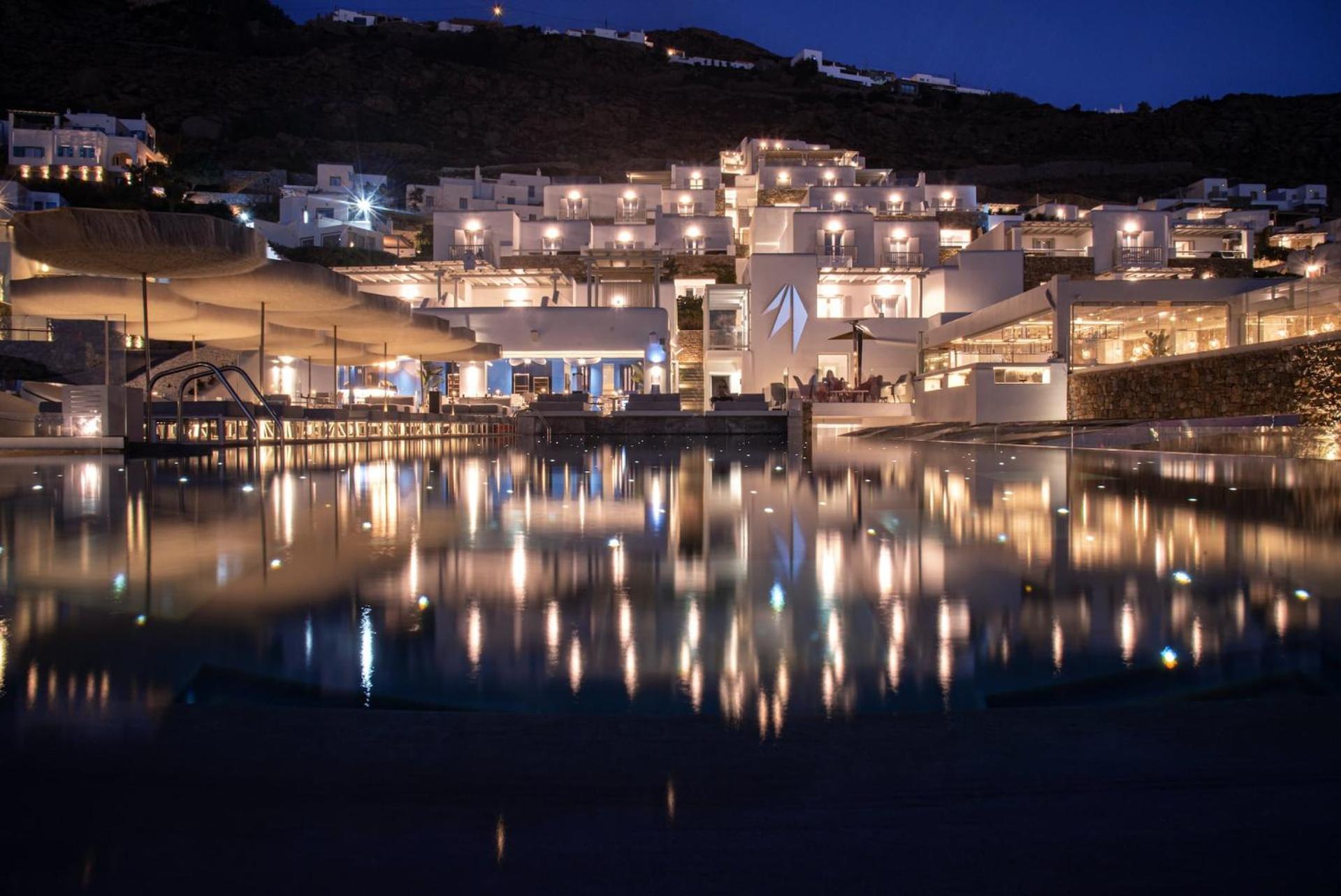 Mykonos Riviera Hotel & Spa, A Member Of Small Luxury Hotels Of The World Tourlos Eksteriør bilde